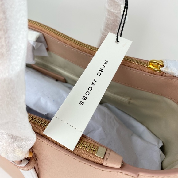 🔥 NEW MARC JACOBS COMMUTER LEATHER TOTE - BALLET - Picture 10 of 10